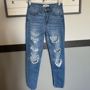 WAX JEAN discussed ripped skinny jeans size 3/26